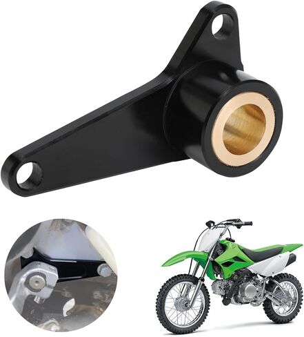 Motorcycle Shift Shaft Brace Shifter Support Brace Holder CNC for KLX 110 110L KLX110 KLX110L 2005-2023 DRZ110 All Years Dirt Pit Bike Black in Kuwait