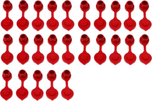 JSP Manufacturing Red Plastic Vent Cap For Fuel Gas Can Compatible with Chilton Briggs Rotopax Gott Anchor (5) in Saudi Arabia
