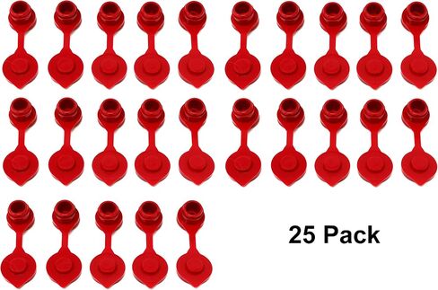 JSP Manufacturing Red Plastic Vent Cap For Fuel Gas Can Compatible with Chilton Briggs Rotopax Gott Anchor (5) in Saudi Arabia