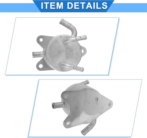 Engine Oil Cooler Compatible for Toyota Camry 2012-2016, Durable Aluminum Alloy Silver Tone Transmission Oil Cooler in Saudi Arabia