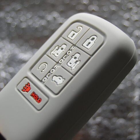 Silicone Remote Smart Key Fob Cover Protector Case for Honda Odyssey elite Ex 7 buttons 2025 2024 2023 2022 2021 2020 2019 2018 in Kuwait