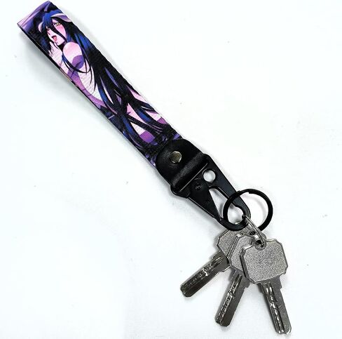 1Pack Anime Motorcycle Key Tag JDM Jet Tag Nylon Strap Keychain Tag for Car Motorcycles,Scooters Key Accessories in Saudi Arabia