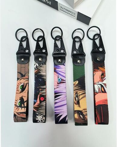 1Pack Anime Motorcycle Key Tag JDM Jet Tag Nylon Strap Keychain Tag for Car Motorcycles,Scooters Key Accessories in Saudi Arabia