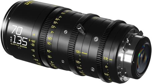 DZOFILM Catta Ace 70-135mm T2.9 عدسة سينمائية لحامل PL وCanon EF، أسود in Kuwait