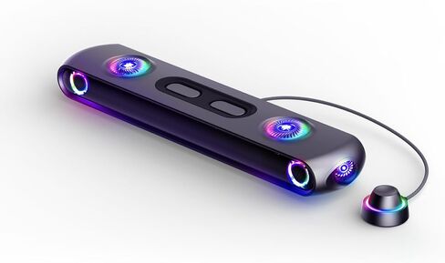 OXS Thunder Pro Gaming Soundbar with 5.1.2 Dolby Atmos Surround Sound System, Built-in Woofer, Bluetooth Multi-Connection, 3 Pro Gamer Modes, Sleek Toggle Design, for Pcs and Gaming Consoles in Saudi Arabia