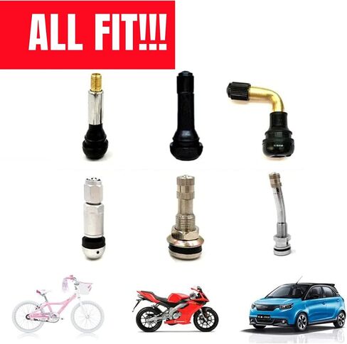 for Toyota Tacoma 4Runner Tundra Rav4 Highlander Metal Tire Valve Stem Cap Covers Air Valve Cap Set Dust Proof Leak-Proof Air Cover Logo Styling Car Accessories(Pack of 5) (A) in Saudi Arabia
