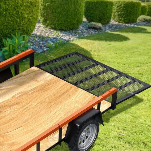 VEVOR Trailer Tailgate Lift Assist, Max 180 lbs Load Capacity, Compatible with Open Utility Trailer Tailgate and Ramp, with 10 to 24 Inches Heights Side Rail and 4 to 6 Feet Height Tail Gate or Ramp in Saudi Arabia