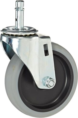 Carlisle FoodService Products CFS SBCC24000 Fold n' Go Cart عجلة دوارة معدنية بديلة، قطر العجلة 4 بوصات in Saudi Arabia