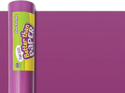 Teacher Created Resources Fun Size Better Than Paper Bulletin Board Roll, 18" x 12', Plum Purple in Saudi Arabia