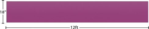 Teacher Created Resources Fun Size Better Than Paper Bulletin Board Roll, 18" x 12', Plum Purple in Saudi Arabia