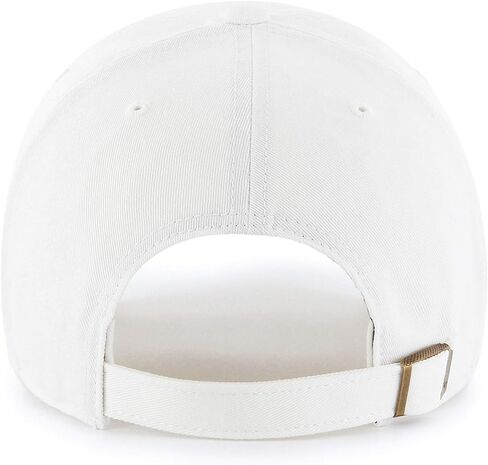 47 MLB Unisex-Adult Alternate Clean Up Adjustable Hat Cap - One Size (US, Alpha, One Size, New York Mets White/Pink) in Saudi Arabia