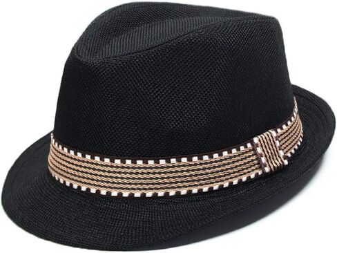 MYRISAM Kids 1920's Themed Party Costume Accessories Set Fedora Gangster Hat Adjustable Suspenders Bow Tie 3pcs Outfits in Saudi Arabia