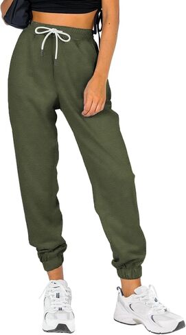 بنطال رياضي نسائي من ATHMILE بجزء سفلي Cinch للركض الرياضي عالي الخصر in Kuwait