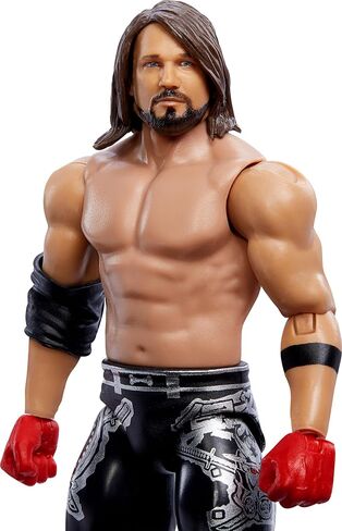 مجسم حركة Mattel WWE، أنماط AJ قابلة للجمع مقاس 15.24 سم مع 10 نقاط مفصلية ومظهر يشبه الحياة in Saudi Arabia
