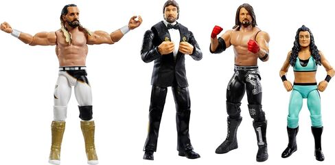 مجسم حركة Mattel WWE، أنماط AJ قابلة للجمع مقاس 15.24 سم مع 10 نقاط مفصلية ومظهر يشبه الحياة in Saudi Arabia