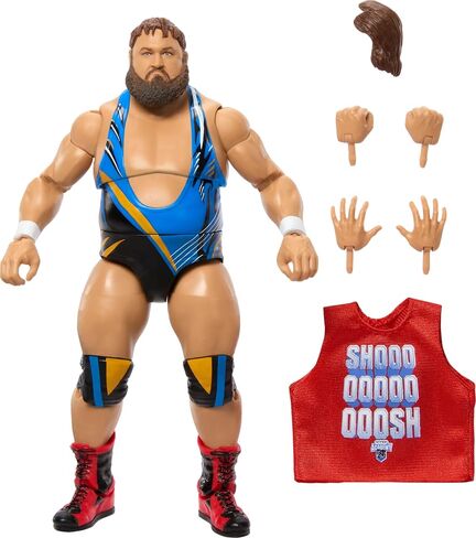 مجسم شخصية وإكسسوارات Mattel WWE Elite، أوتيس قابلة للتجميع مقاس 15.24 سم مع 25 نقطة مفصلية، مظهر يشبه الحياة وأيدي قابلة للتبديل in Saudi Arabia