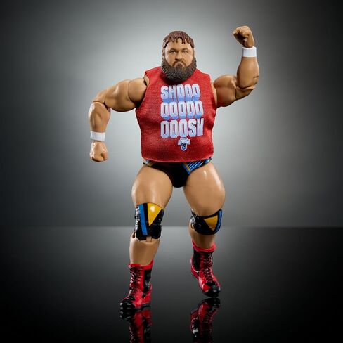 مجسم شخصية وإكسسوارات Mattel WWE Elite، أوتيس قابلة للتجميع مقاس 15.24 سم مع 25 نقطة مفصلية، مظهر يشبه الحياة وأيدي قابلة للتبديل in Saudi Arabia