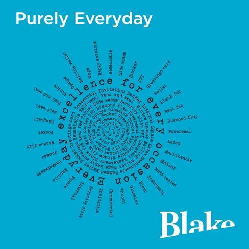 Blake Purely Everyday #10 عبوة مكونة من 1000 ظرف قابل للتقشير والختم للنافذة (29216-76) أبيض - 4 1/8 بوصة × 9 1/2 بوصة in Saudi Arabia