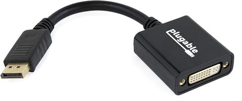 محول DisplayPort إلى DVI قابل للتوصيل، بدون سائق، متوافق مع أنظمة Windows وLinux ويعرض ما يصل إلى 1920x1200@60 هرتز، سلبي in Kuwait