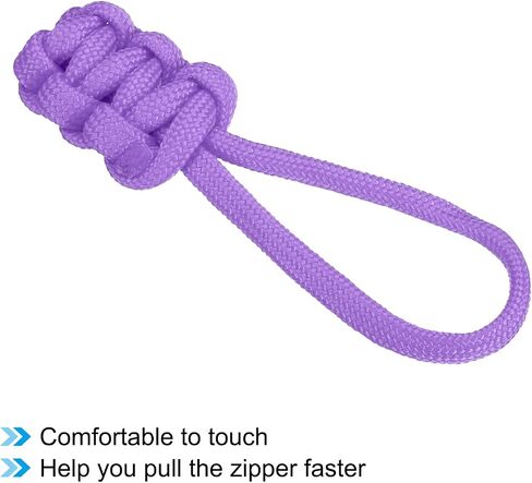 PATIKIL Zipper Pulls Replacement, 6 Pack Extension Cord Handle Fix Pull Tab Extender Fixer Slider Head Repair Kit for Luggage Backpack Jacket, Red in Saudi Arabia
