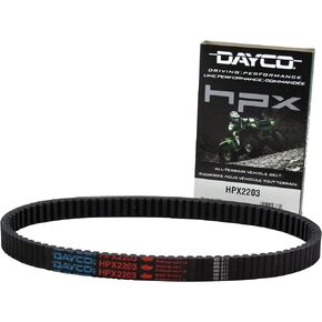 Dayco HPX2203 HPX High Performance Extreme ATV/UTV Drive Belt, Black
