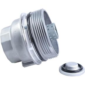 Oil Filter Housing Cap Replace 15620-31060 Compatible with Toyota Camry Avalon 4Runner Highlander Sienna Tacoma Tundra Lexus ES300h ES350 RX330 Oil Filter Cap Assembly
