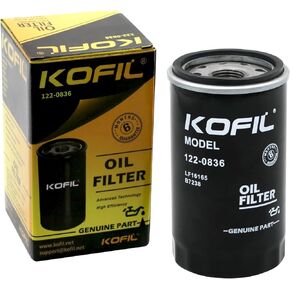 122-0836 Oil Filter, Fits RV QG 5500/7000 Series Generator, Spin-on, Replaces B7238, 84398, PH2875, LF16165, PH10027, LF644, 7398, 57398 (1pc)