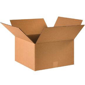AVIDITI 16 x 16 x 9 Corrugated Cardboard Boxes, Medium 16"L x 16"W x 9"H, Pack of 25 | Shipping, Packaging, Moving, Storage Box for Home or Business, Strong Wholesale Bulk Boxes