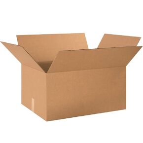 Aviditi MD241812 Multi-Depth Corrugated Box, 24" Length x 18" Width x 12" Height, Kraft (Bundle of 10
