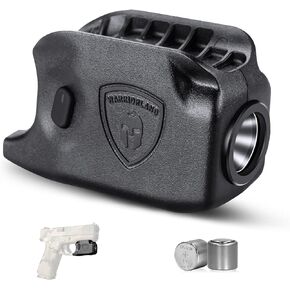 WARRIORLAND Mini Gun Light Compatible with Glock 42 / G43 / G43X (Not Fit G43X MOS) / G48(Not Fit G48 MOS), 150 Lumens G42/43/43X/48 Handgun Light, LED Tactical Light G42/43/48 SL-1