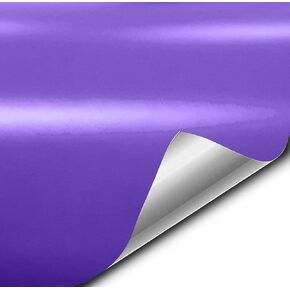 VViViD+ Matte Midnight Purple Premium Vinyl Wrap Film (1ft x 5ft)