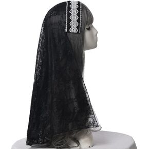 BPURB نون زي تأثيري خوذة الملحقات قبعة راهبة لحفلة الهالوين كرنفال لعب الأدوار in Kuwait