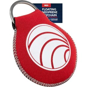 Five Oceans Floating Neoprene Keychain, Multiple Colors