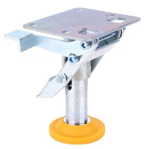 Floor Locks Brake, Skid Resistance Floor Lock Brake, Adjustable Height Floor Lock, Safe Stable Weight Resistance Caster Floor Lock, Home Appliances Cart For Trolley Machinery Industries(X75-32-3)