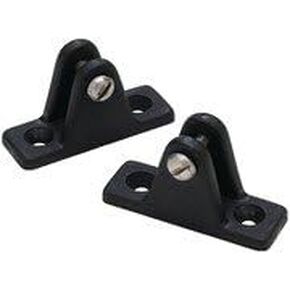 Seachoice 76251 Boat Marine Bimini Deck Hinge Black Pair