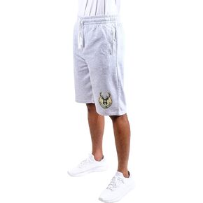 Ultra Game NBA Men's Super-Soft French Terry Basketball Shorts
