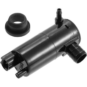 Windshield Washer Motor Pump 28920-JA00A with Grommet for Nissan NV200 2013-2018 Black