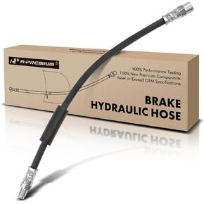 A-Premium Rear Brake Hydraulic Hose Compatible with Select BMW Models - 740i, 740Ld xDrive, 740Li, 740Li xDrive, 750i, 750i xDrive, 750Li, 750Li xDrive, 760Li, ActiveHybrid 7, Alpina B7 xDrive B7L