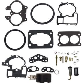 طقم إعادة بناء إصلاح المكربن ​​الجديد لـ Mercruiser Mercury Marine 3.0L 4.3L 5.0L 5.7L مع تعويم 3302-804844002 #1389-9562A1 1389-9563A1 1389-9564A1 1389-9670A2 1389-806077A2 1389-806078A2
