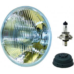 HELLA 002395301 Vision Plus 165mm High/Low Beam 12V Halogen Conversion Headlamp (HB2), Multi