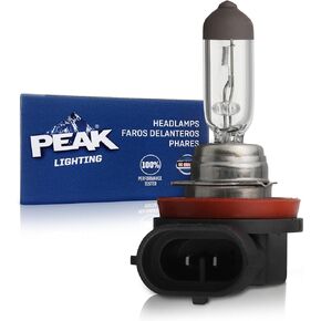PEAK H8 OE Standard Halogen Replacement Headlight Bulb