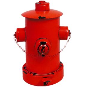 Fire Hydrant for Dogs to Pee on, Fire Hydrant Pedal Trash Can, Large Capacity Garbage Can with Inner Bucket Retro Vintage Iron Wastebasket Kitchen Waste Bins for Indoor Outdoor Use