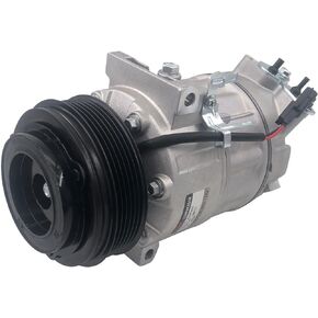 A/C AC air condition compressor with Clutch L4 2.0L compatible with Nissan 07-12 Sentra 07 08 09 10 11 12 (2007 2008 2009 2010 2011 2012)