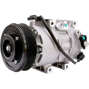 FKG AC Compressor and A/C Clutch CO 20765C 977011R100 fit for 2012-2017 Kia Rio 1.6L, 2012-2017 Hyundai Accent 1.6L (with Automatic Temperature Control)