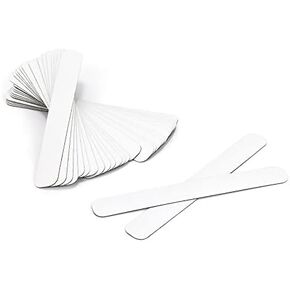 Rammos Dry Erase Magnetic Labels 0.5 x 4 inch 30 Pieces Magnetic Labels, Waterproof White Magnet Labels for Whiteboards, School, Office and Home