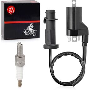 0824-043 0824-049 Ignition Coil Pack & SPARK PLUG + CAP For Arctic Cat 550 700 1000 2009-2016 Prowler XT 550 2011-2014 Prowler XTX 700 2008-2012 Prowler XTZ 1000 2009-2014