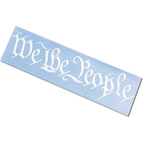 We The People Decal/Sticker Various Sizes Second Amendment (8.5")