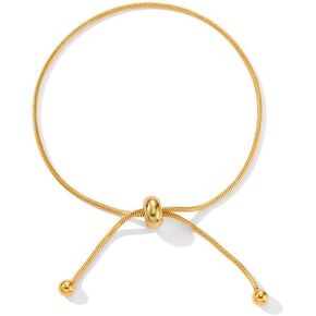 Ankle Bracelets For Women Titanium Steel Adjustable Waterproof 18K Gold Anklets Summer Beach Jewelry Gift for Women Teen Girls