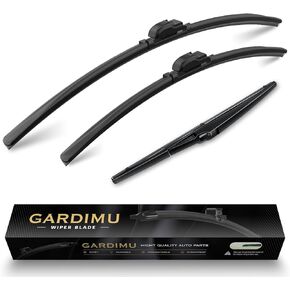 Replacement for Mazda CX-30 2020-2024 Windshield Wiper Blade, 3 Pieces of Car Front and Rear Window Wiper Blades for 2016 to 2021