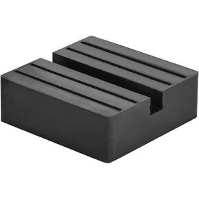 DEDC Universal Square Pinch Weld Jack Pad,Floor Jack Rubber Pad Adapter,Car Lift Frame Rail Protection Accessorie-1 Pc